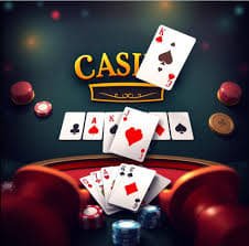 Antarmuka permainan Free Bet Blackjack dengan opsi taruhan dan kontrol permainan